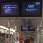 Berlin subway honors Sinjar on first anniversary of Aug 3 genocide