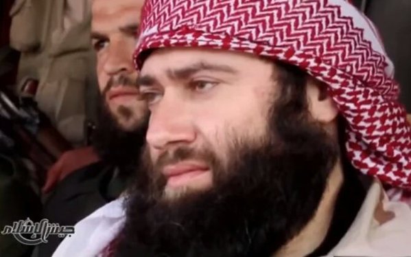 Abu Humam Bouidani, reportedly the new Islam Army leader.