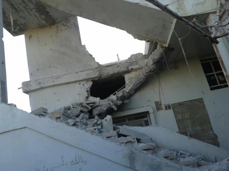 Destruction in Ghabagheb