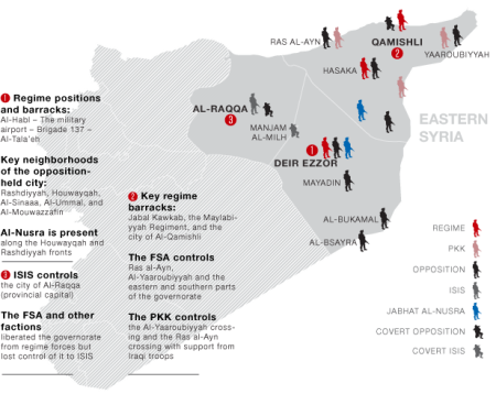 Jadd Yateem map of northeastern Syria