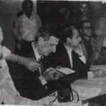 Jumblatt with LNM leaders 1975