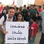 Protest against removal of elected mayor in Alqosh 2