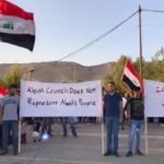 Protest against removal of elected mayor in Alqosh 3