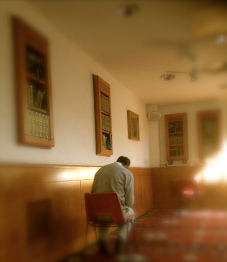 Inside Manar Mosque