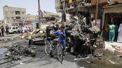 Aftermath of IS invasion of Sinjar - Photo: al-Arabiya