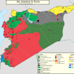 Syria map Thomas van Linge