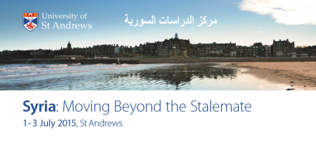 Syria moving beyond the stalemate university of St Andrews