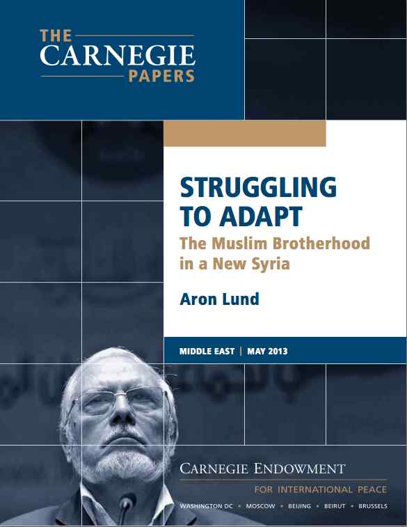 New Report On The Muslim Brotherhood Syria Comment