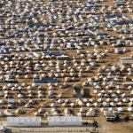 View of Zaatri Refugee Camp