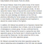 a IF statement on ISIS