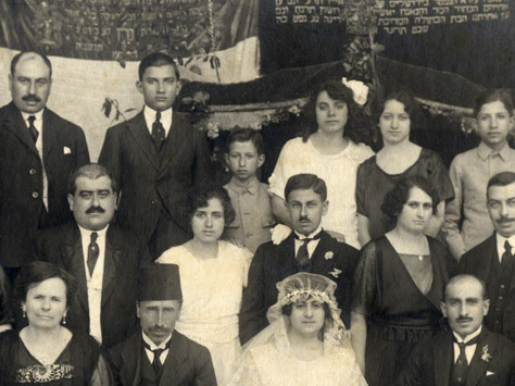 Aleppo Jewish wedding in 1914