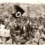 men and women celebrate saadehs return in 1947